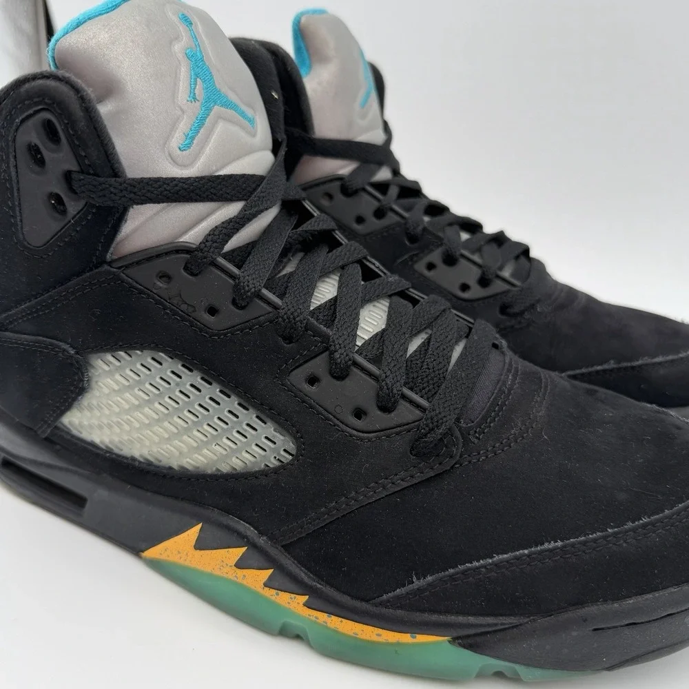 Jordan 5 Retro Aqua Black Aquatone Taxi DD0587-047 Size 11 Clean!